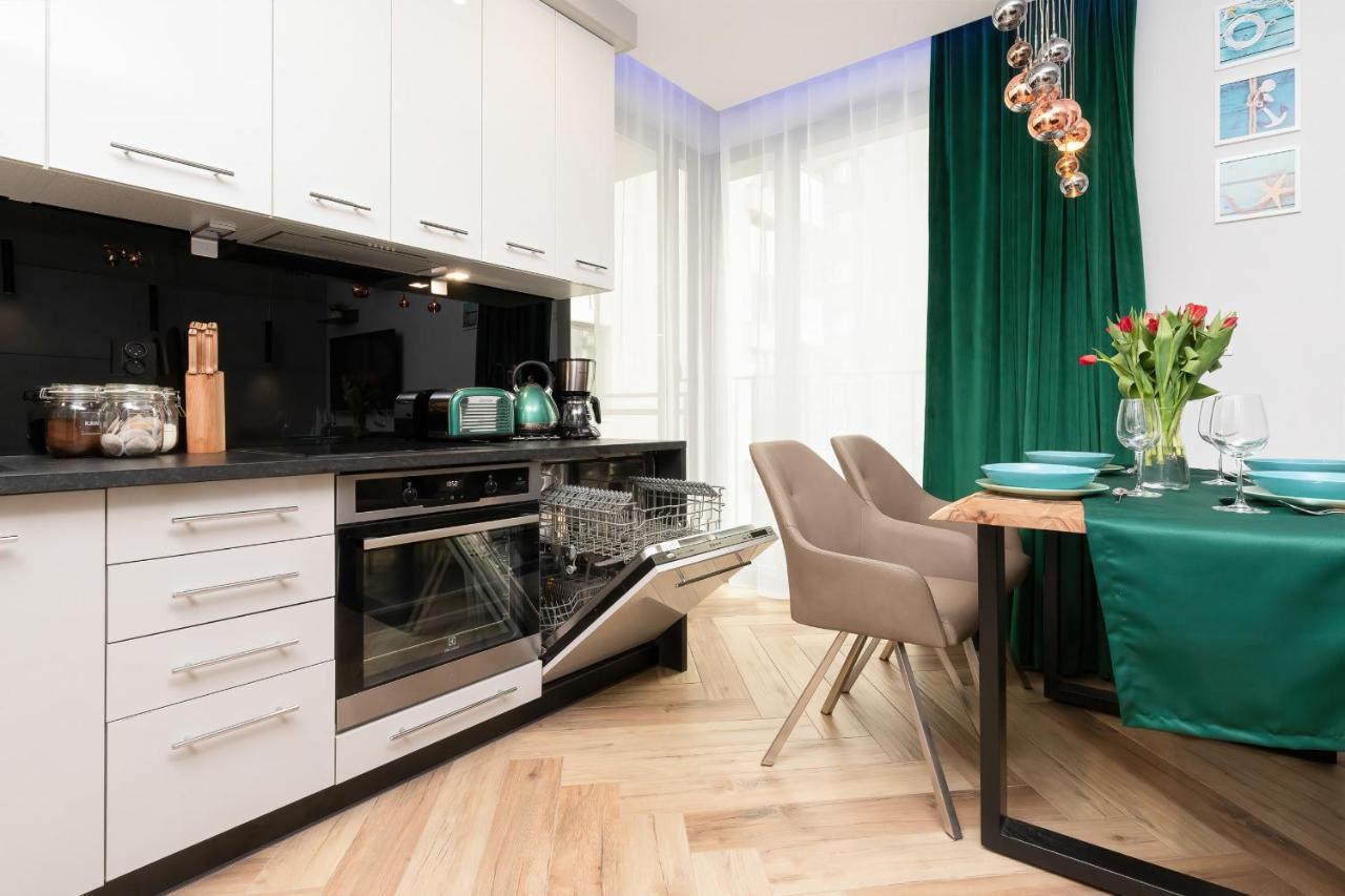 Klimatyczny Apartament W Centrum Gdanska Екстериор снимка